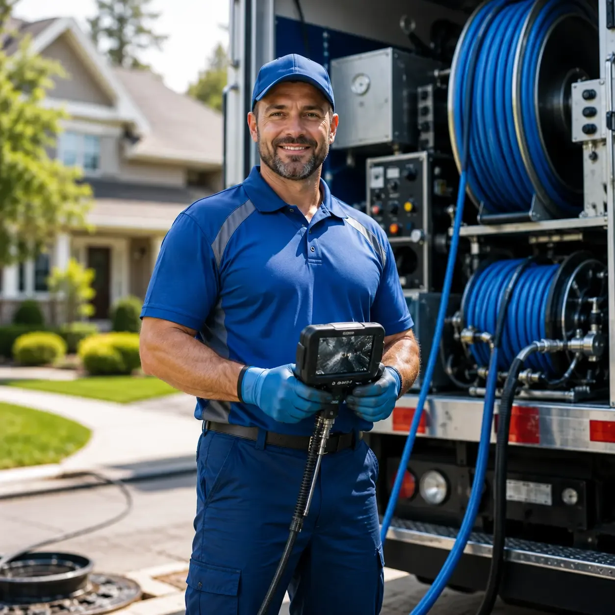 Local outdoor drain cleaning specialists in Portland, TX